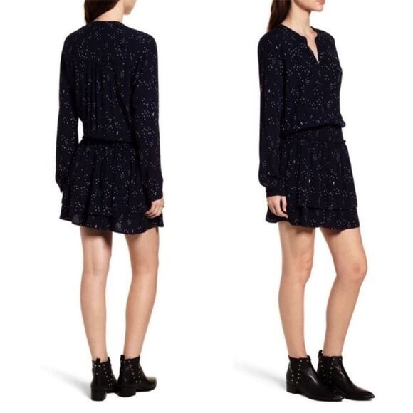 Rails Juliette Black Stars and Moon Dress Size Small - Picture 2 of 7